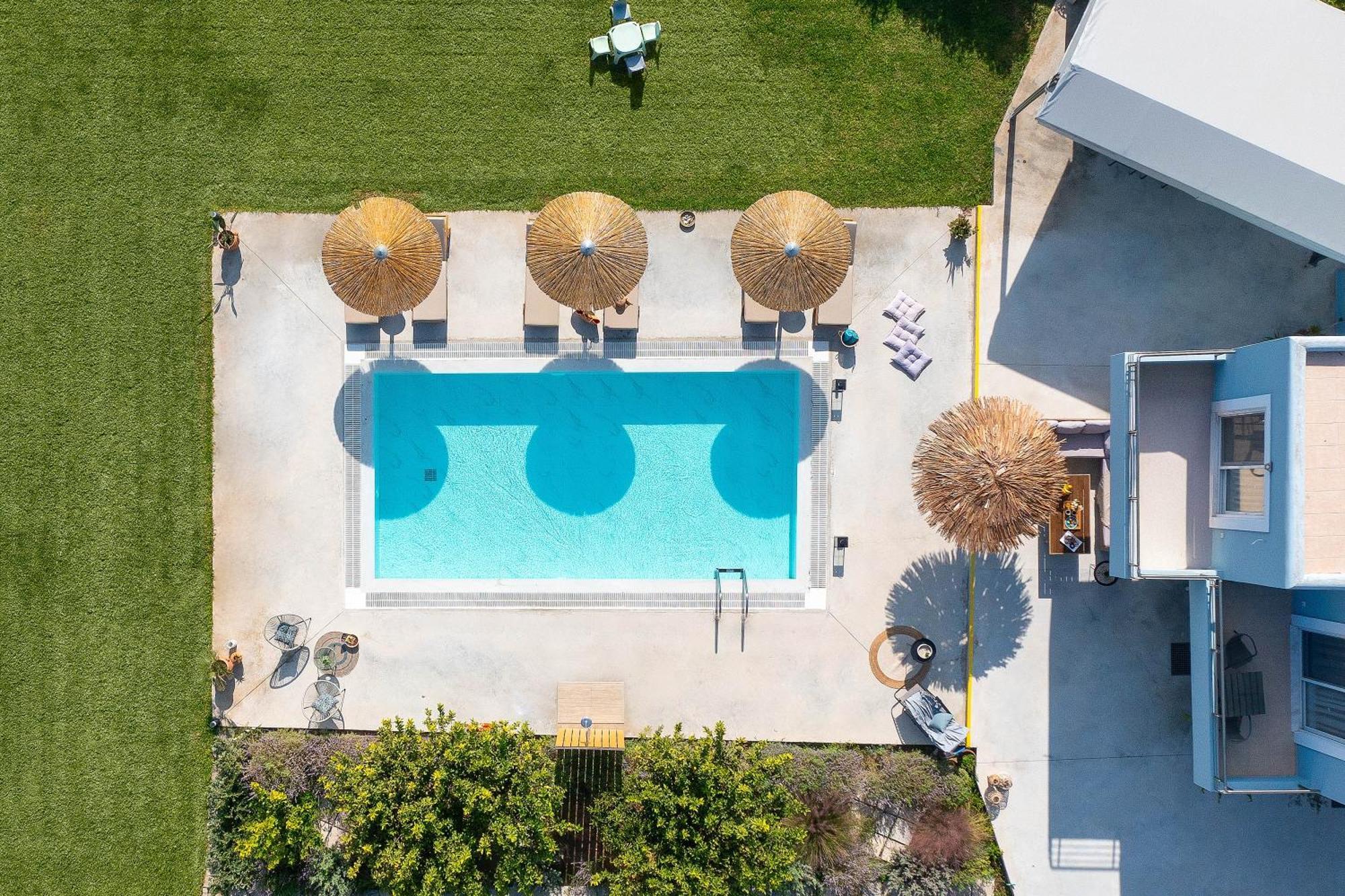 Ethria Pool With Heated Jacuzzi Afandou