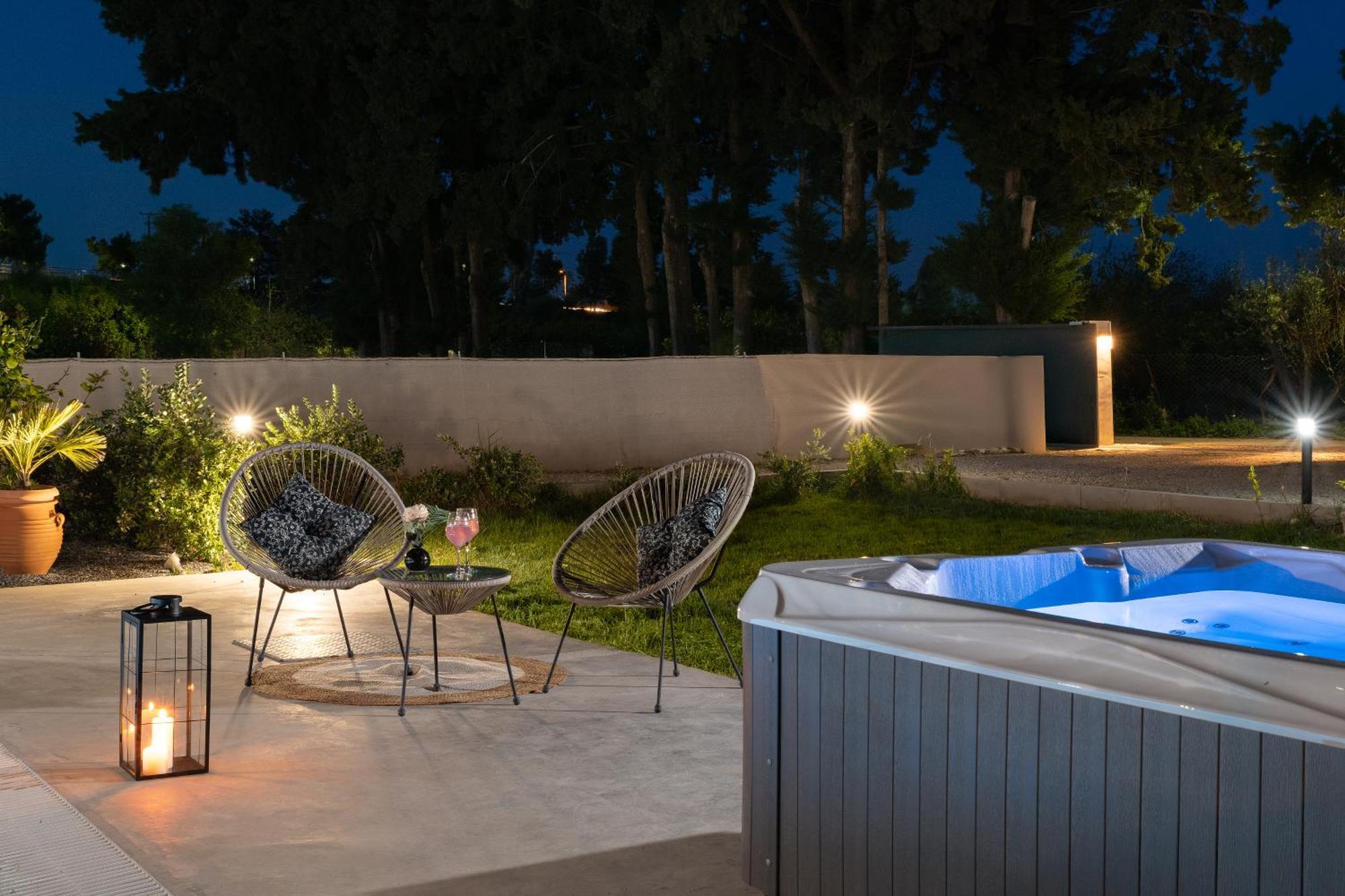 Ethria Pool With Heated Jacuzzi * Αφάντου